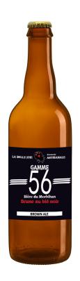 La Gamme 56 est une bière brune au blé noir