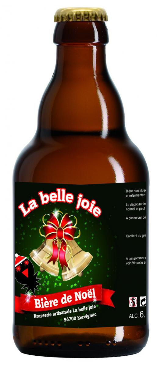 Bière de Noël 33cl - Bières blondes - La Belle Joie
