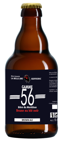 Bière brune au blé noir Gamme 56